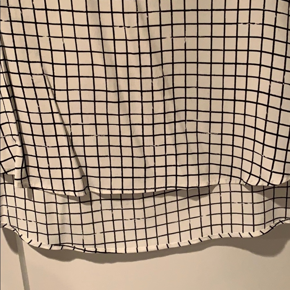 Zara Check patterned Top M - Picture 3 of 3